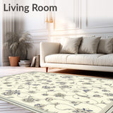 Ornamental Beige Classic Floral(Beige)