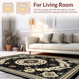 Chic Earthy Toned Circular Design(Black)