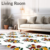 Rustic Charm Showcasing Wildflower Clusters and Delicate Foliage (Yellow)