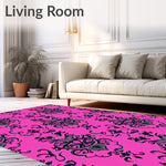 Vintage Damask Sophisticated Enchanting Magnificent (Pink) - ODIKA