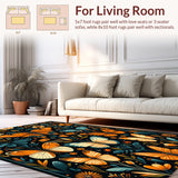 Contemporary Floral(Black)