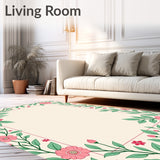 Blooming Petal Artistic Nature Display(Green)