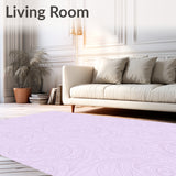 Luxurious Blossom Petal Spiral Decorative Touch Accent(Lilac)
