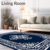 Enchanting Baroque Swirl Dynasty Palatial Exquisite Jewel(Blue)