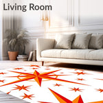 Vintage Compass Rose with Nautical Design (Red) - ODIKA