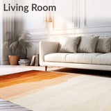 Desert Sunset Hues Beige Artistic Patio(Beige)