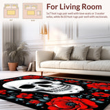 Striking Dark Floral Aesthetic(Red)