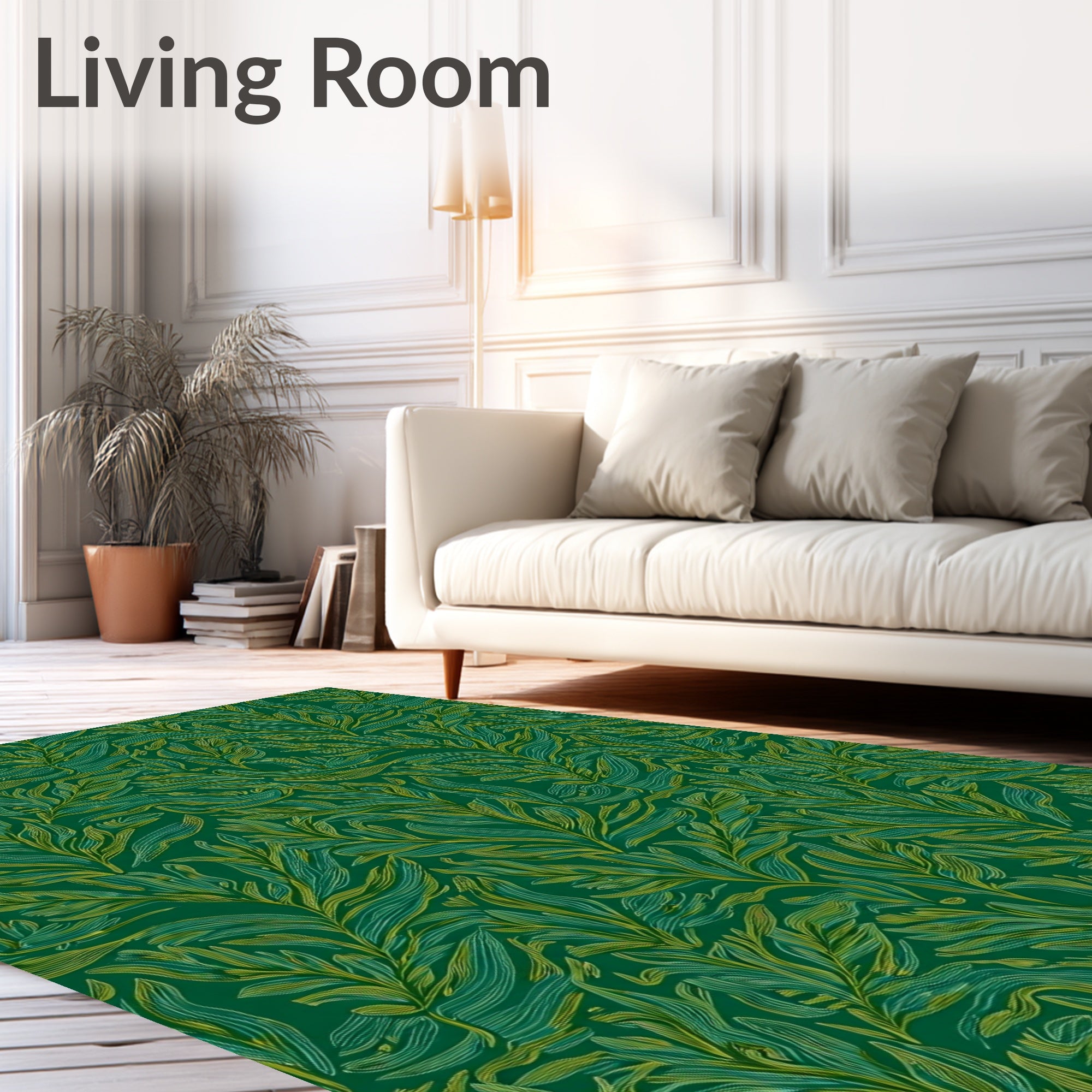 Enchanted Forest Moss Floor with Woodland Vibes (Green) - ODIKA