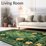 Geometric Spotted Spiced Border(Green)