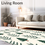 Yuletide Fir Decorative Pathway Centerpiece With Seasonal(Ivory)