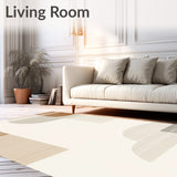 Abstract Linear Motifs and Tone on Shades(Beige)