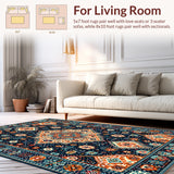 Chic Distressed Tiled(Blue)