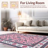 Luxurious Black and Floral(Pink)