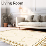 Inspired Swirled Veined Decorative Artwork (Beige)