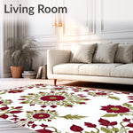 Heirloom Botanical Weathered Decorative Foyer (Red) - ODIKA