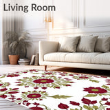 Heirloom Botanical Weathered Decorative Foyer (Red) - ODIKA