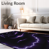 Cluster with Interlocking Galaxies and Comet Streams (Black)