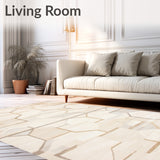 Deluxe Self Adhesive Beige Collection For Modern Home Spaces(Beige)
