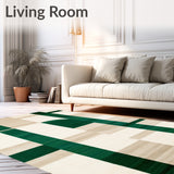 Abstract Green Beige Area(Beige)