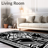 Aztec Medallion High Traffic (Black)