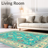 Colorful Turquoise & Beige(Beige)