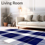 Charming Plaid Neutral(Blue)
