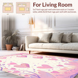 Whimsical Motif with Playful Swirl and Accents (Pink)