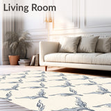 Delicate Shell Motif Tapestry(Ivory)