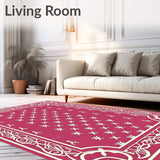 Elegant Floral Vine Latticework(Pink)