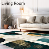 Abstract Beige & Black Area(Gray)