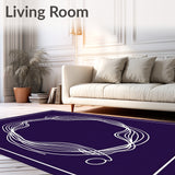 Luxurious Spiral Abstract Decorative (Purple)