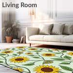 Pastoral Garden Adorned With Sunflower Embellishments (Yellow) - ODIKA