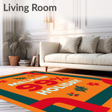 Joyful Seasonal Entrance Coir Greeting(Orange)