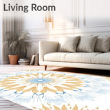 Enchanted Radial Bloom(Beige)