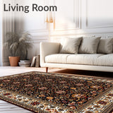 Classic Paisley Runner(Black)