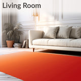 Sunrise Horizon Fade Elegant Sophisticated Handwoven(Orange)