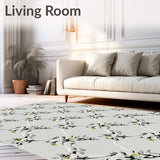 Enchanted Blossom Lattice Sophisticated Contemporary(Gray)