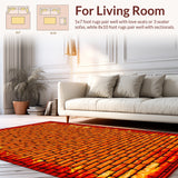 Fiery Colorful Abstract Aesthetics(Red)