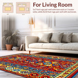 Chic Vibrant Patchwork Delight(Red)