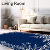 Frosty Pinecone Wonderland Spiral Arch Gateway Boundary Accent(Blue)