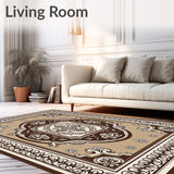 Interlocking Damask Symphony Heirloom Treasure(Beige)