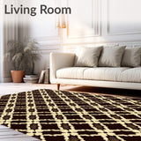 Enchanting Mosaic Lattice Artistic(Brown)