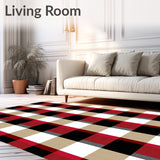 Timeless Buffalo Check with Cabin Aesthetic Appeal(Beige)