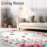 Floral Butterfly for Entryway(White)