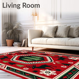 Stag Wilderness Heritage Solstice Tapestry(Red)