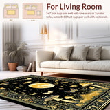 Mystical Black Gold Motif(Black)