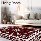 Enchanted Winter Wonderland Textile Treasure(Red)