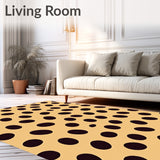 Abstract Animal Print with Spotted Leopard Inspired(Beige)