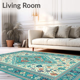 Boho Turquoise & Beige(Blue)