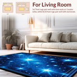 Charming Radiant Starburst Design(Blue)